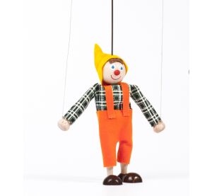 Gerlich Wooden Puppet Dwarf Drowsing